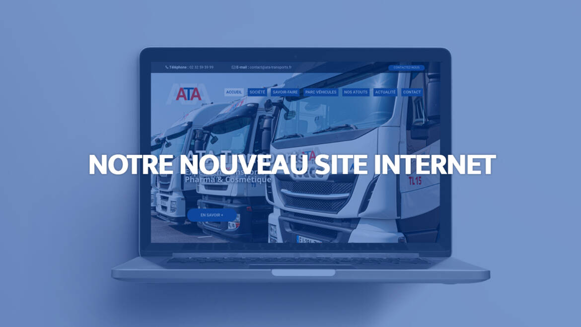 Le nouveau site internet ATA Transports