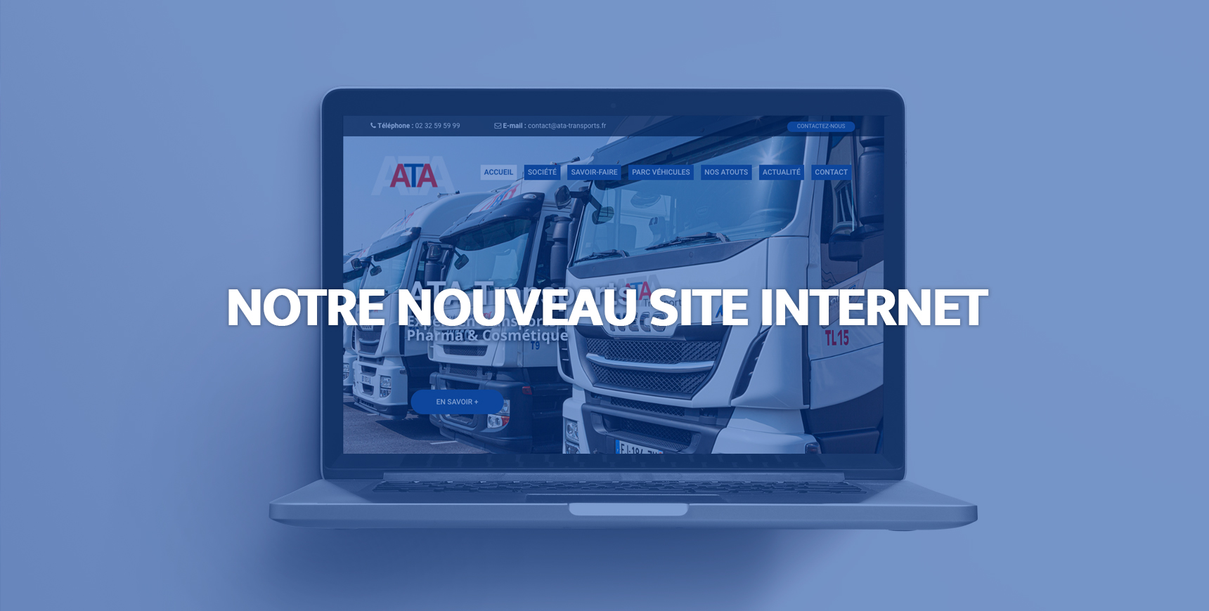 Le nouveau site internet ATA Transports